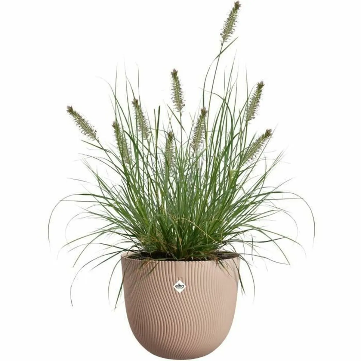 Pot De Fleurs - Elho - Sereh Rond 30 - Marron - L 30 X B 29.5 X H 25 Cm - 100% Recyclé