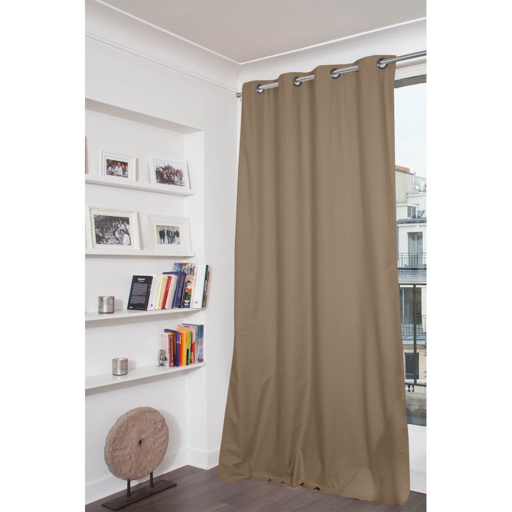 Rideau Occultant Total Oeillets Beige MC8220 135L x 250H