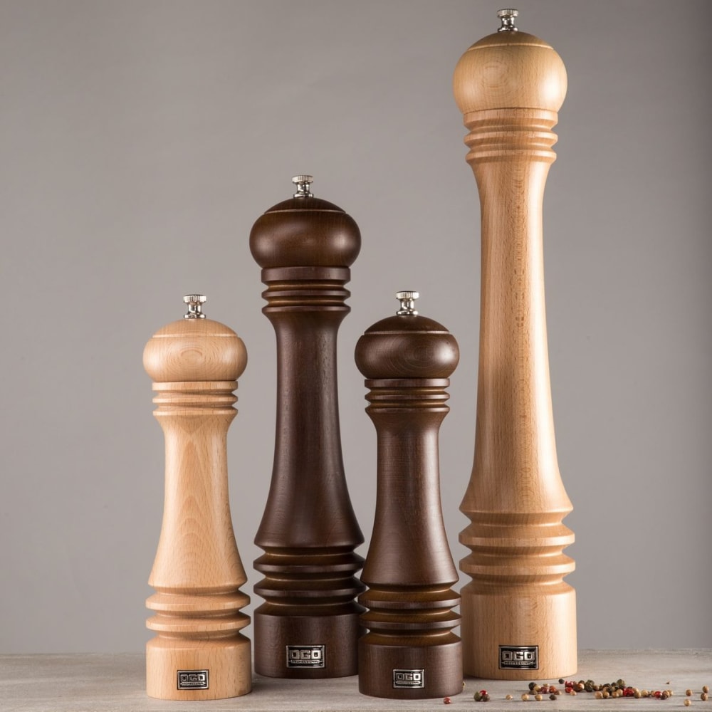 Moulin À Poivre En Bois 23cm Professionnel - Ogo Living