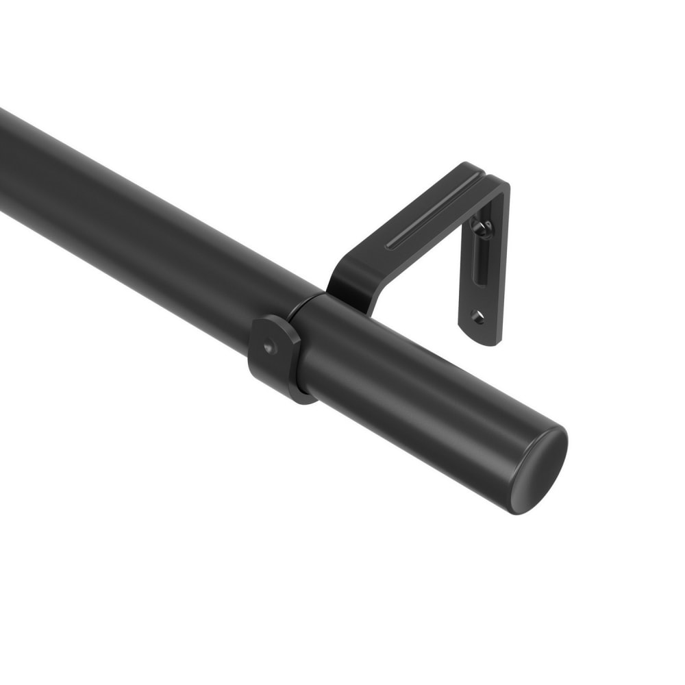 Tringle à rideau réglable 81-325cm D25cm noir