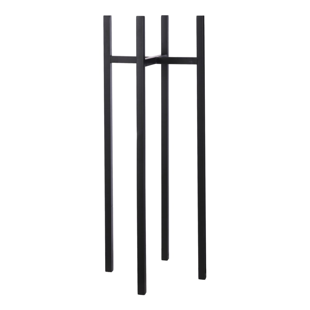 Mica Decorations Support Pour Plantes Noir H95xl37.5xl37.5cm