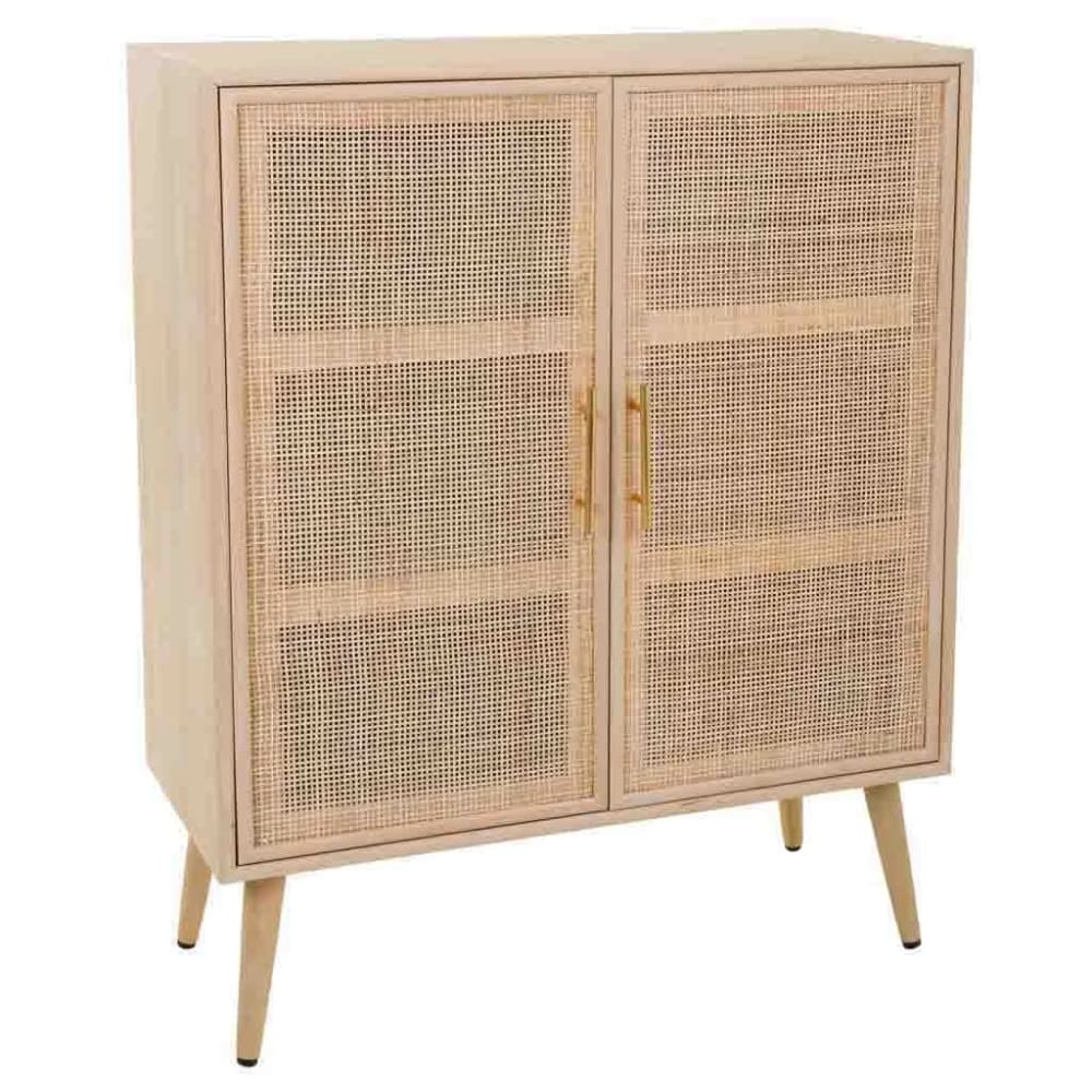 Armoire Alexandra House Living Naturel Bois Mdf 37 X 101 X 80 Cm