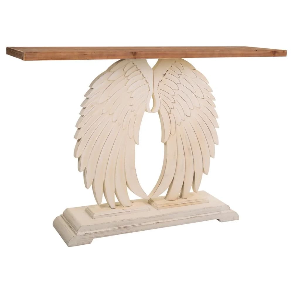 Meuble D'entrée Alexandra House Living Blanc Bois D'épicéa Bois Mdf 40 X 101 X 150 Cm