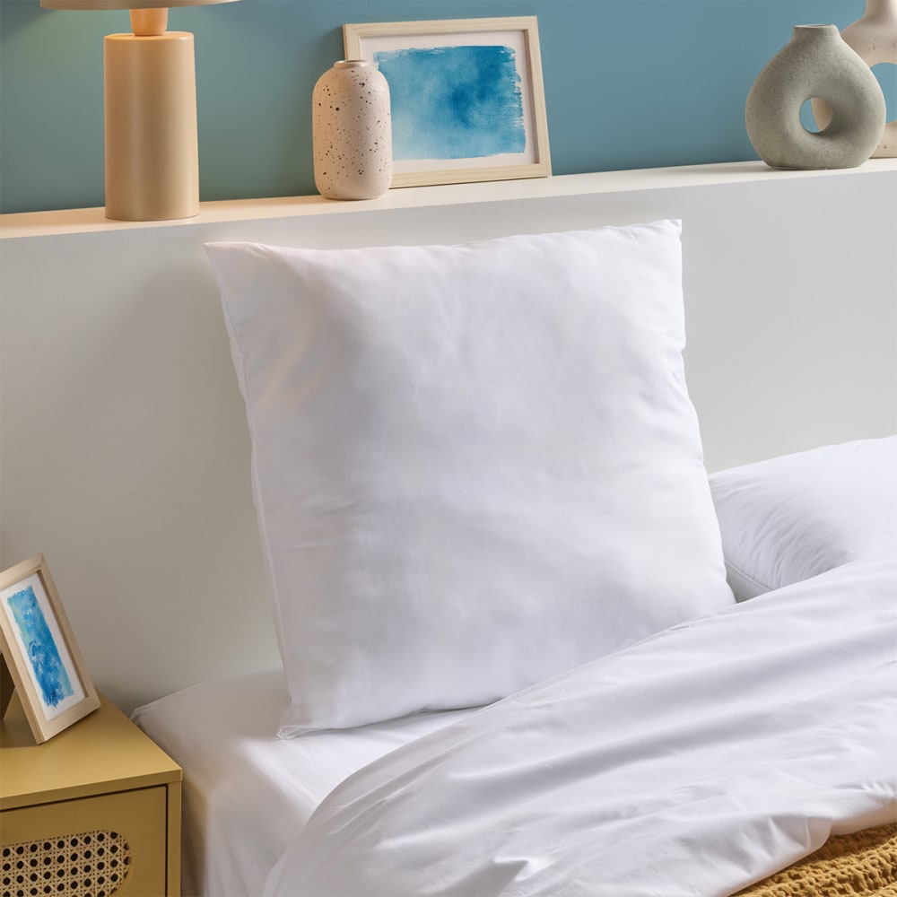 Oreiller Moelleux 60x60cm LAVABLE À 95 C