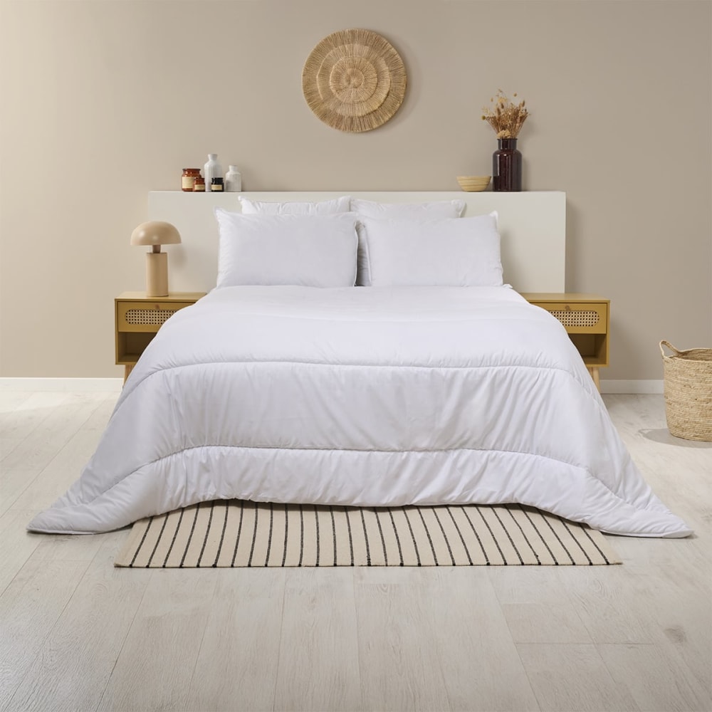 Couette coton bio 220x240cm chaude 400g/m