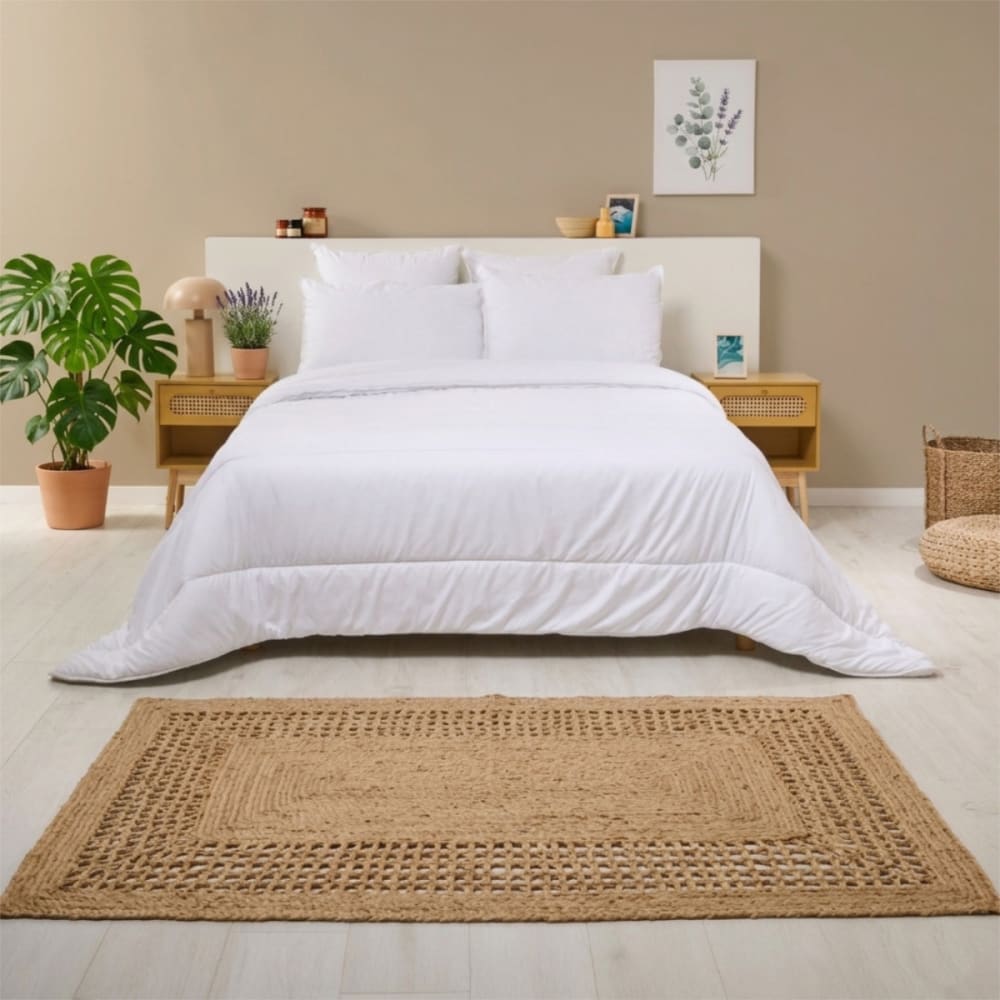 Couette Légère 240x260cm ANTI-ACARIENS PRINTEMPS ÉTÉ