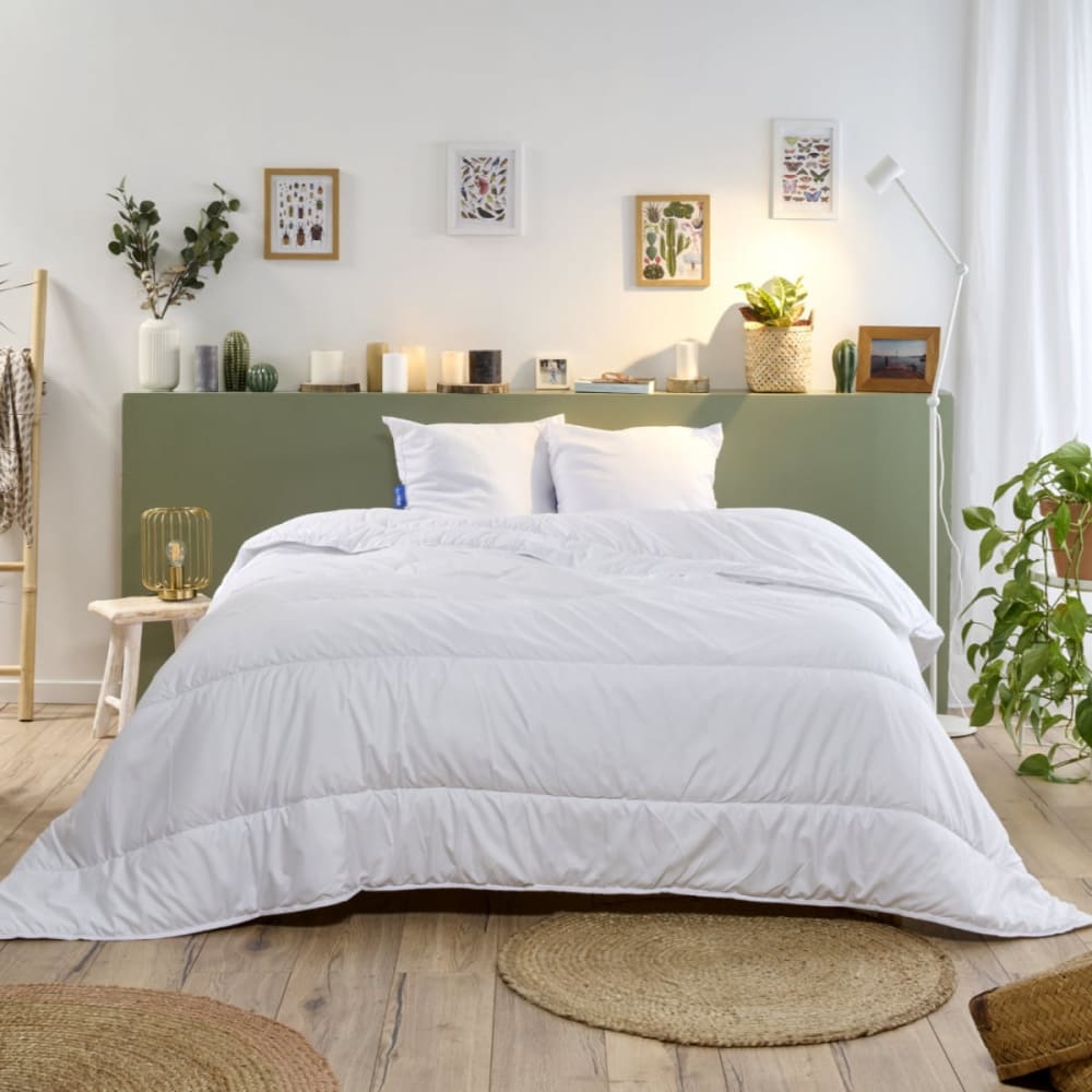 Couette Légère 200x200cm COTON BIO PRINTEMPS ÉTÉ