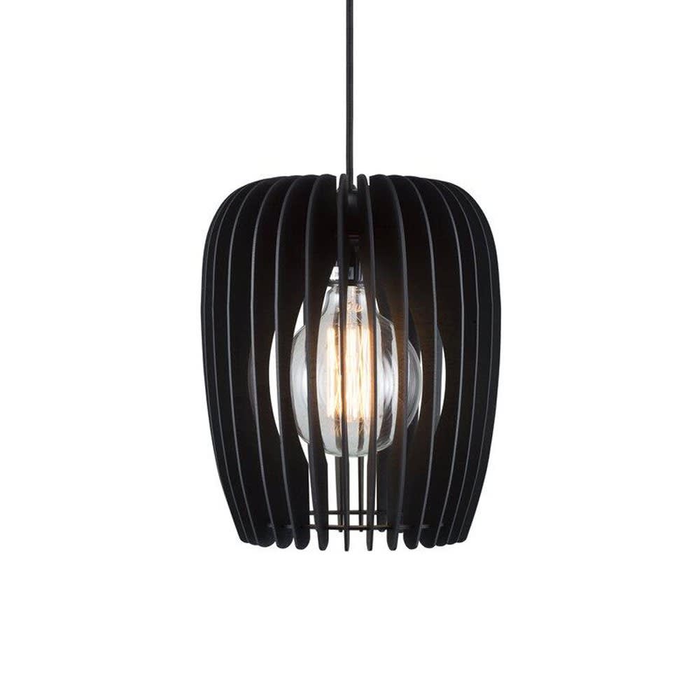 Suspension TRIBECA 24 Bois Noir, H.30 - IP20 - E27 /Nordlux Intérieur