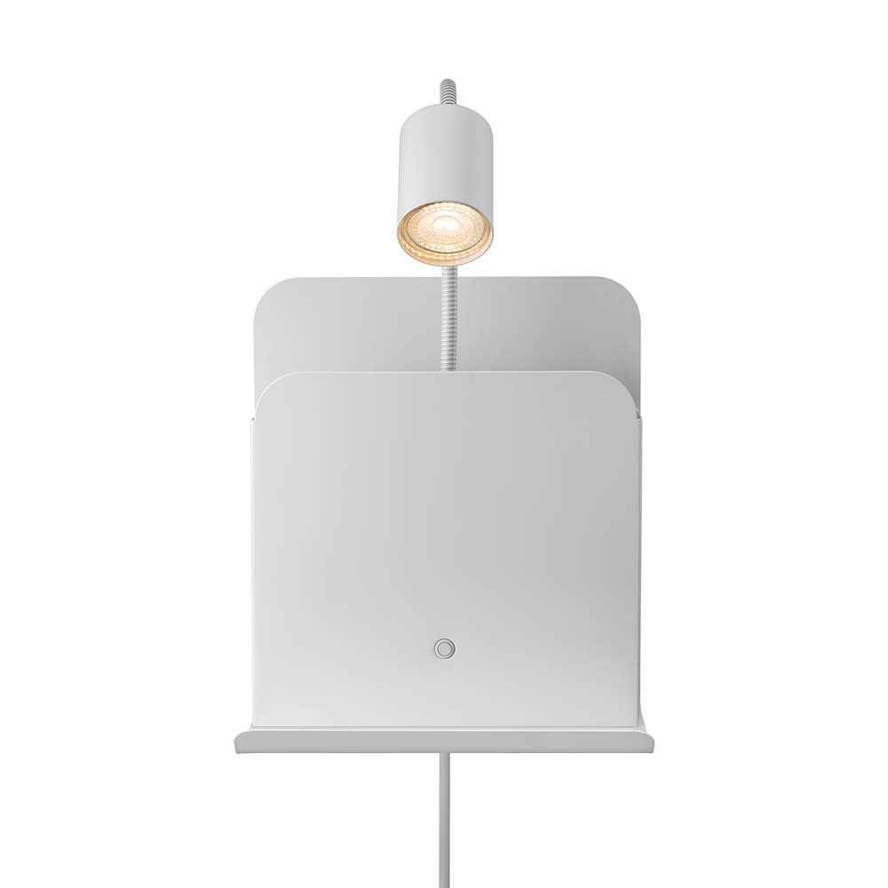 Applique murale ROOMI Métal Blanc, H.28.2 - IP20 - GU10 /Nordlux Intérieur