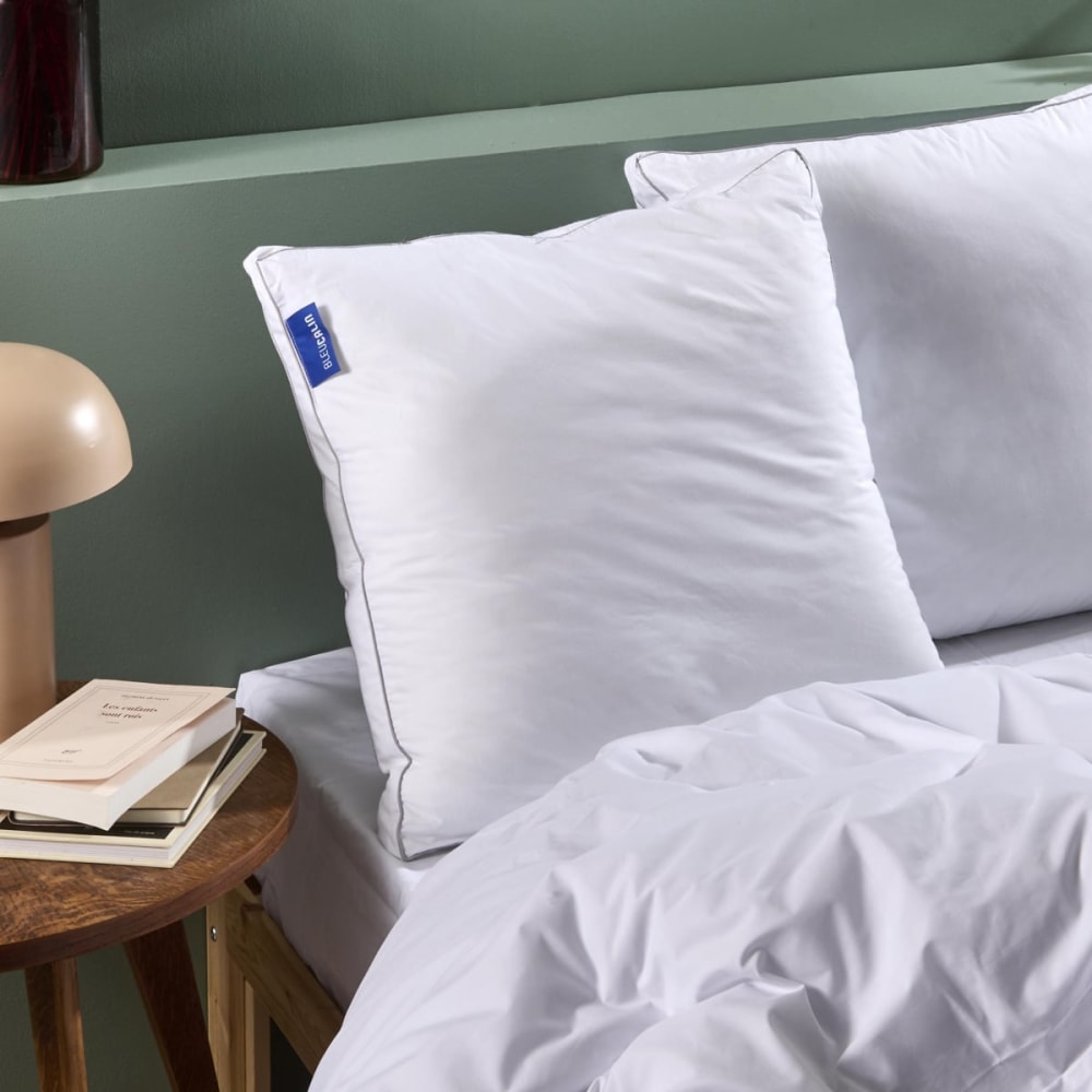 Oreiller Ultra Moelleux Volume 65x65cm Premium Coton qualité percale