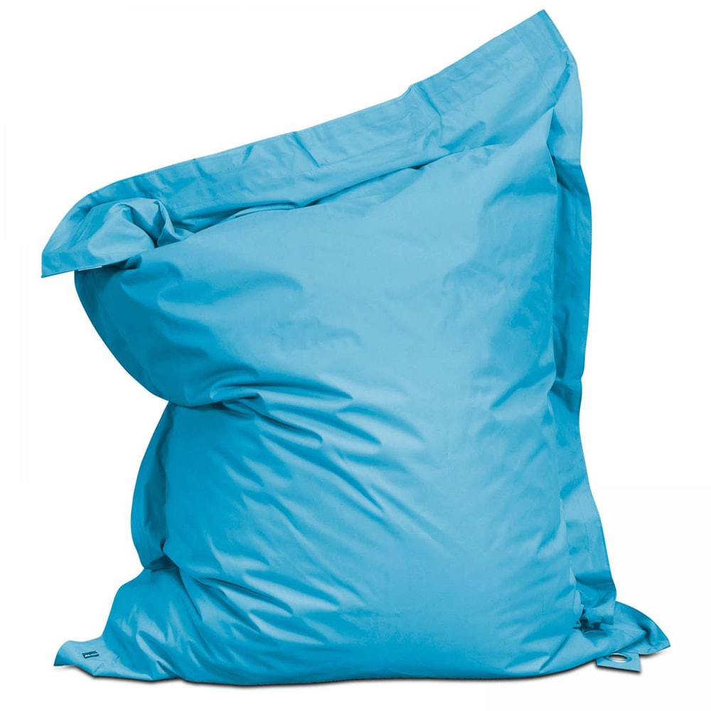 Housse vide de pouf de jardin en polyester azul 140 x 120 cm Oviala