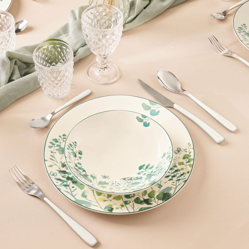 Assiette Plate 26 Cm - Oxalis - Medard De Noblat