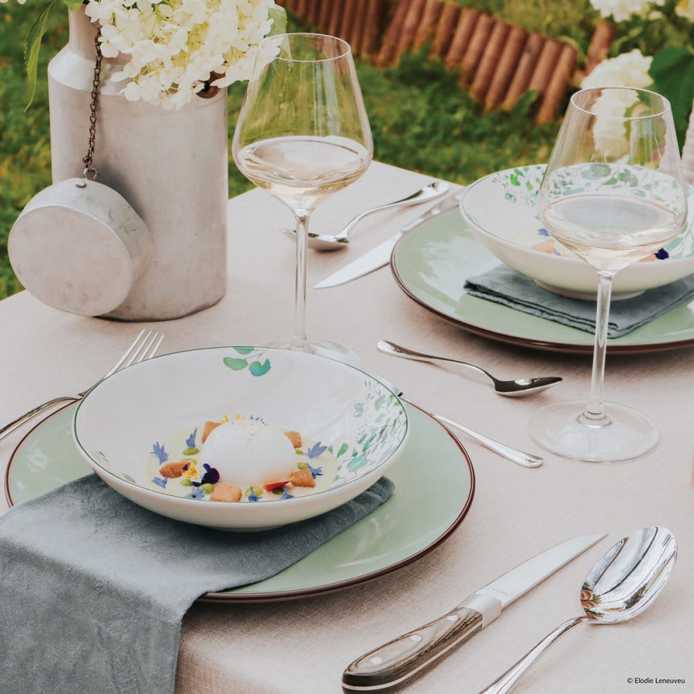 6 Assiette Creuse À Salade & Pâtes 20 Cm - Oxalis - Medard De Noblat
