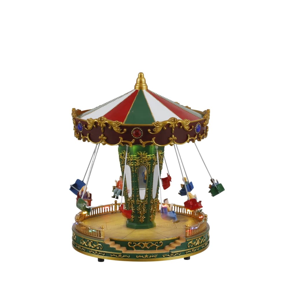 Luville Village De Noël Multicolores H27xl21xl21cm