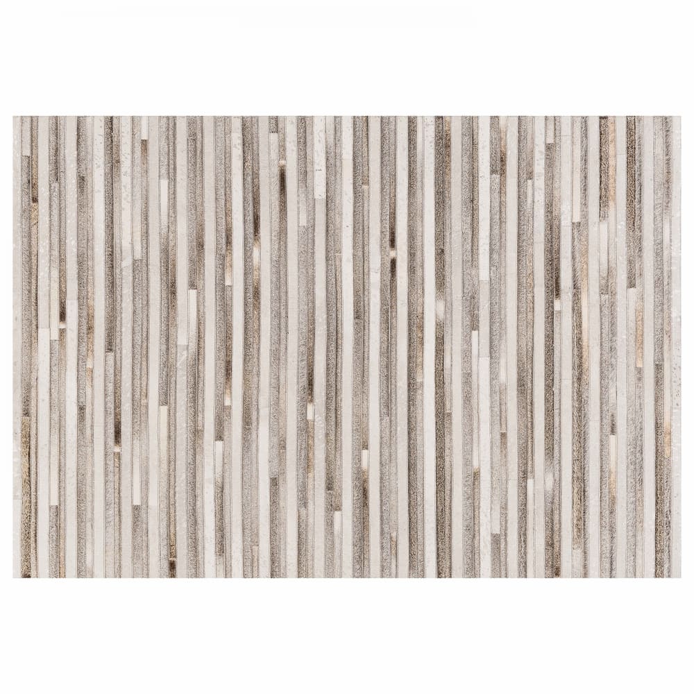 Tapis rectangulaire motif patchwork effet peau de vache 120 x 170 cm Oviala