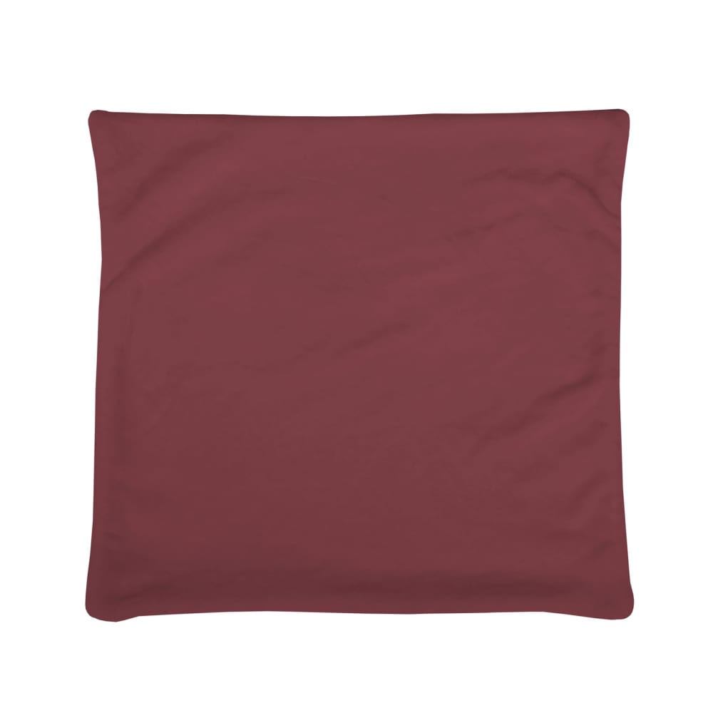 Housse De Coussin Doudou Marsala 40x40 Cm