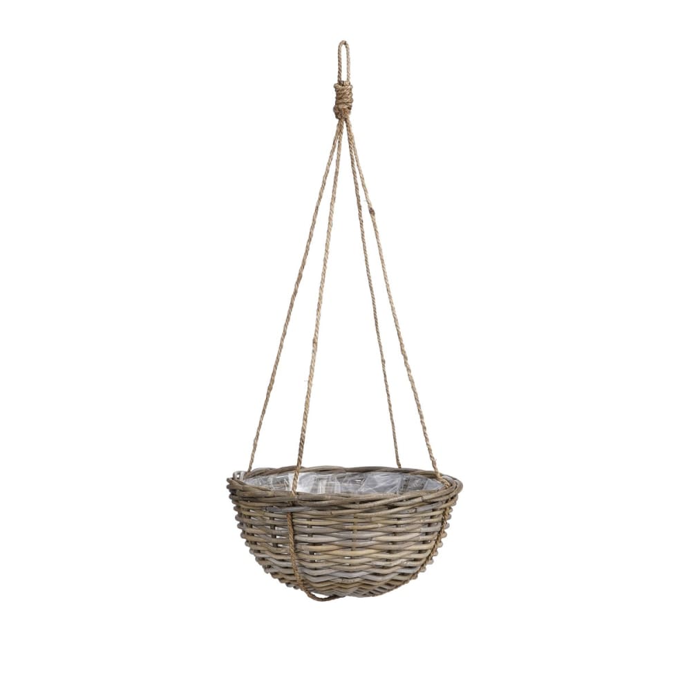 Mica Decorations Pot De Fleurs Gris H20xl40xl40cm