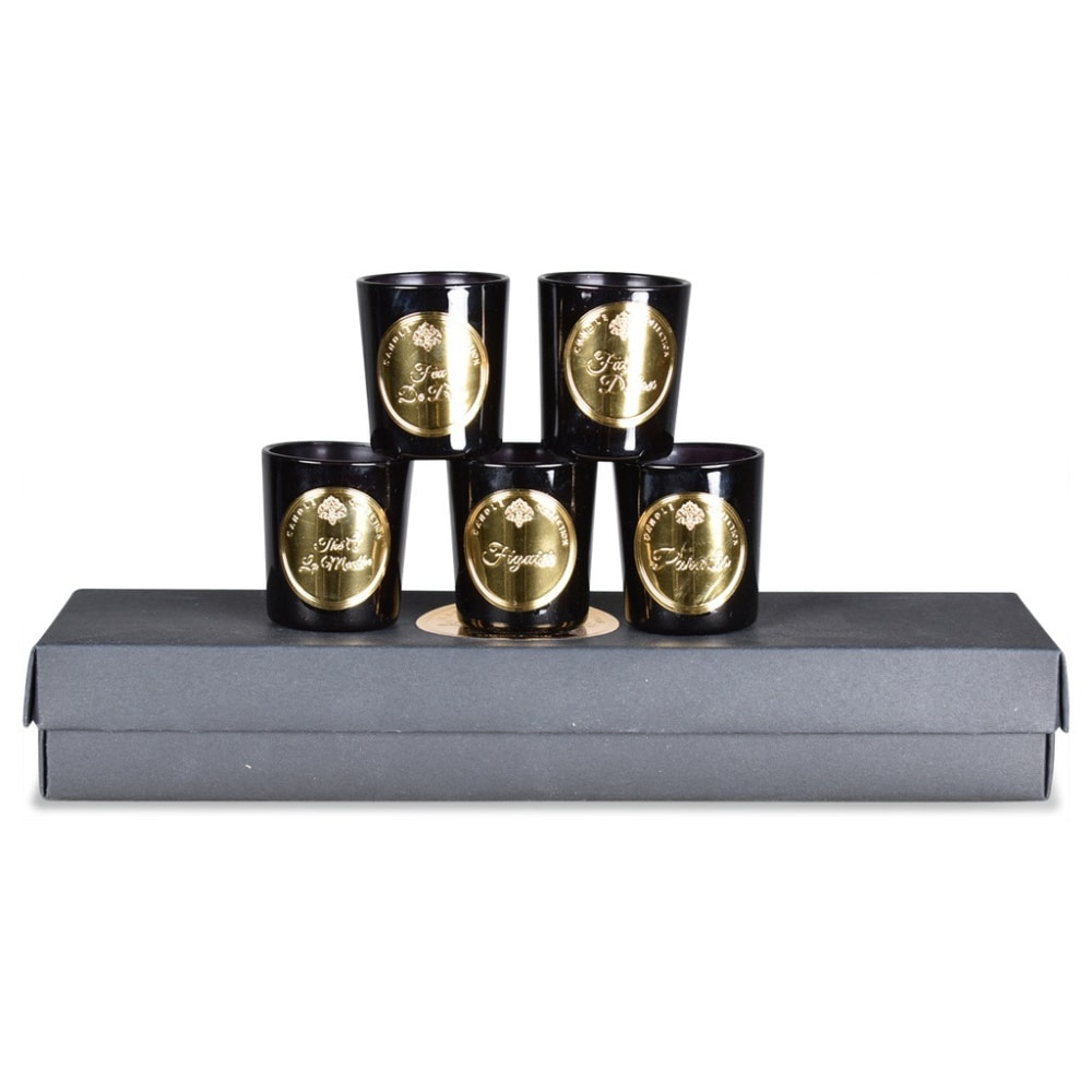Coffret de 5 bougies parfumées Essentiels