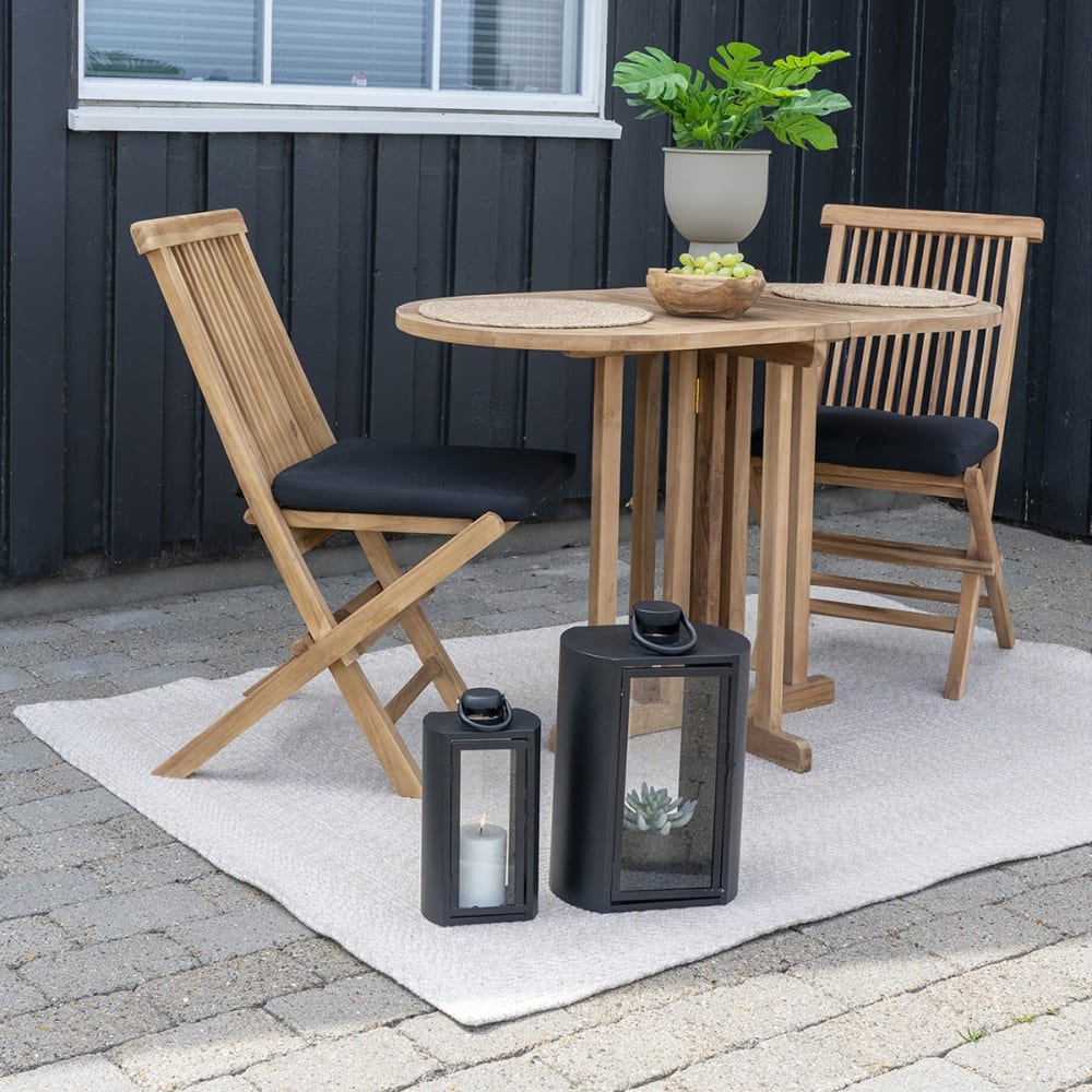 HORIZON - Table Repas 120cm Pliable en Teck