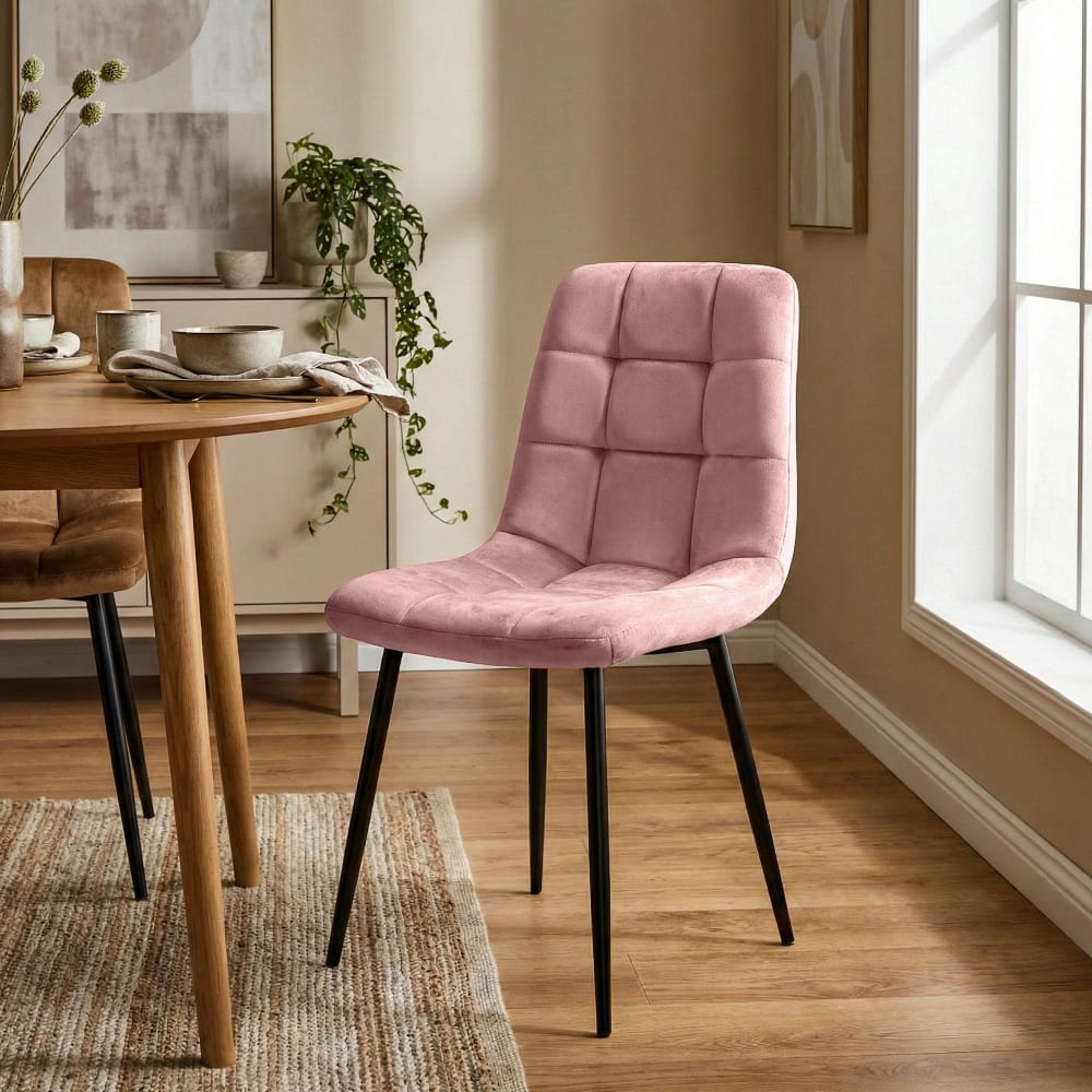 Chaise De Salle À Manger Antibes Rose