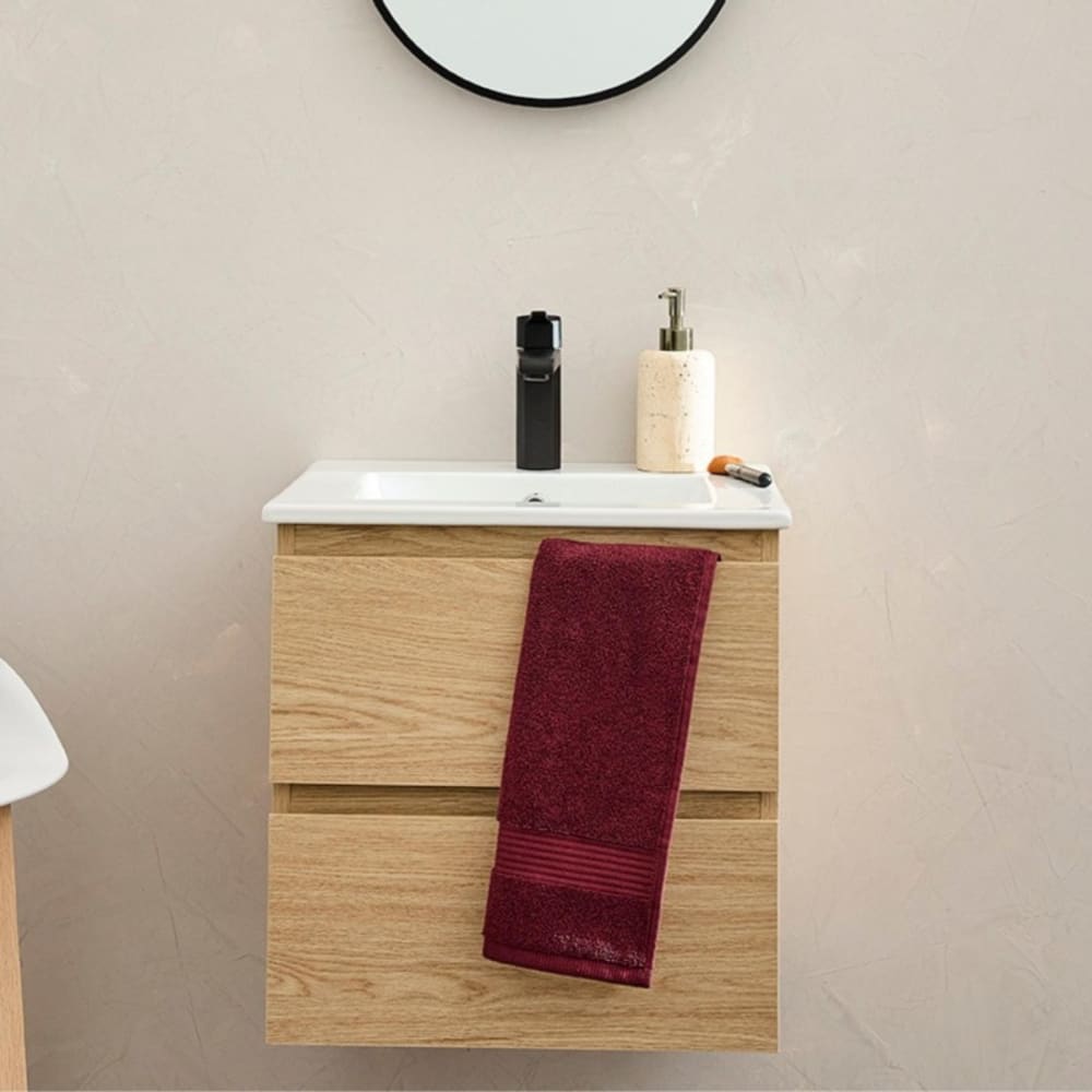 Meuble vasque SORRENTO 45cm et robinet noir