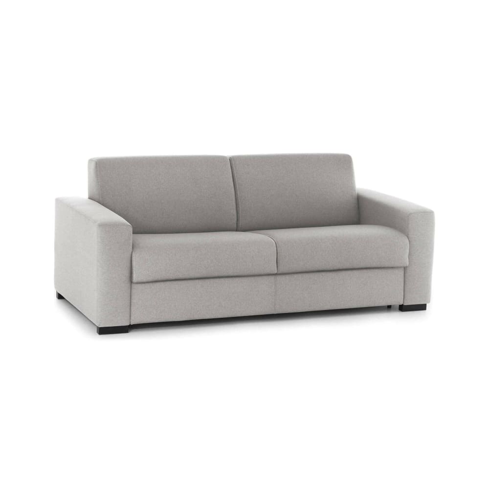 Canapé Fixe,en Tissu,gris,220x95h90 Cm