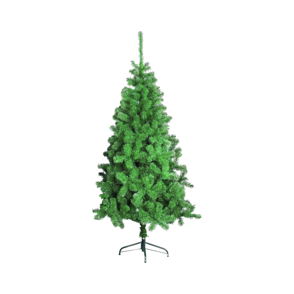 Sapin de Noël 210 cm Santa Claus, Pin artificiel, Arbre à effet réel, Sapin de Noël, 120x120 h210 cm, Vert