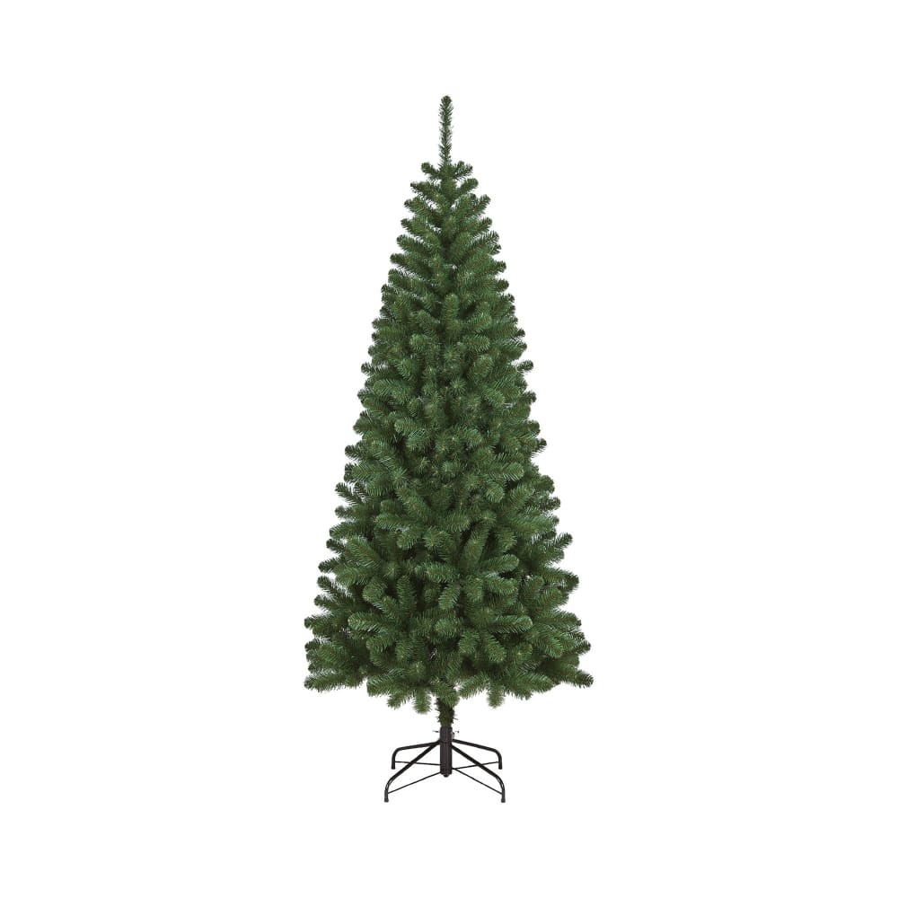 Sapin de Noël 240 cm Comet, Pin artificiel, Arbre à effet réel, Sapin de Noël, 109x109 h240 cm, Vert