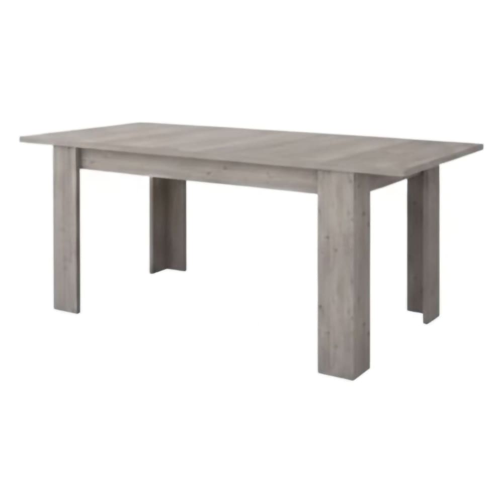 Table Extensible,effet Bois,chêne,160x88h75 Cm