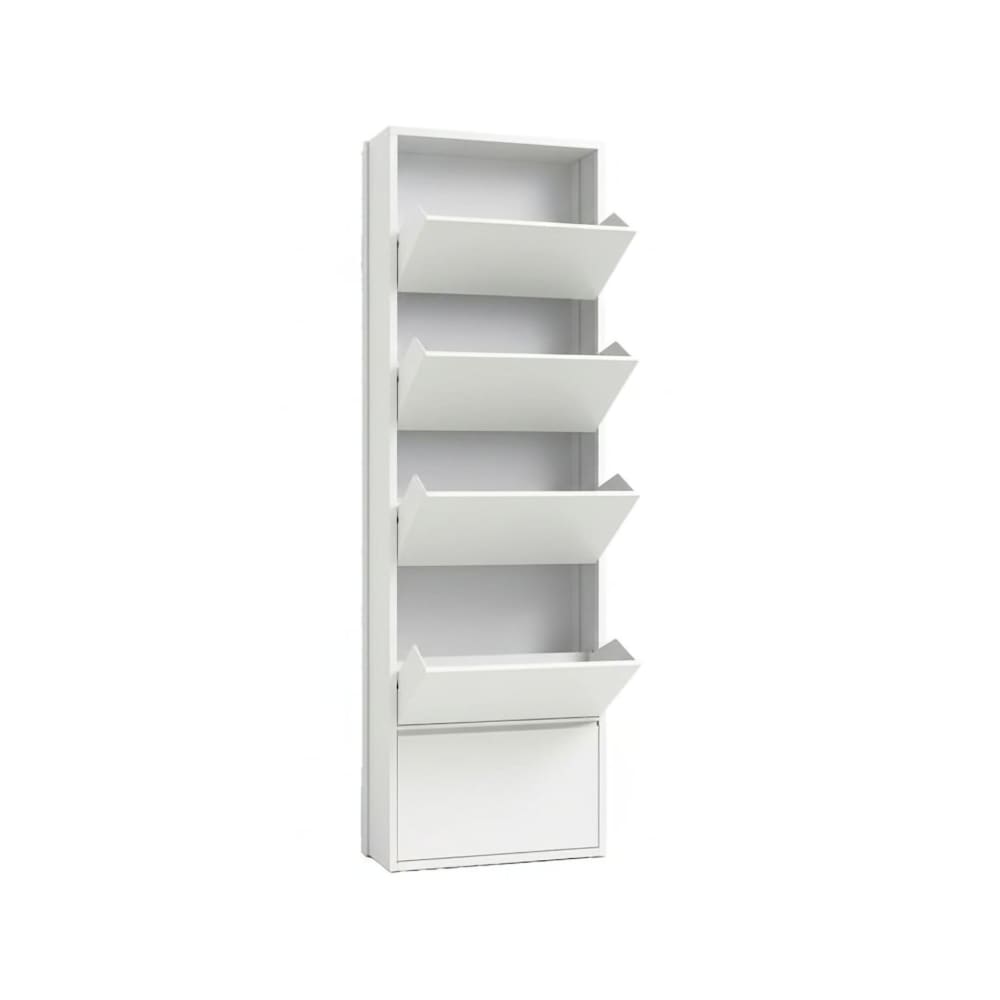 Meuble À Chaussures En Fer Blanc 50x15 Cm