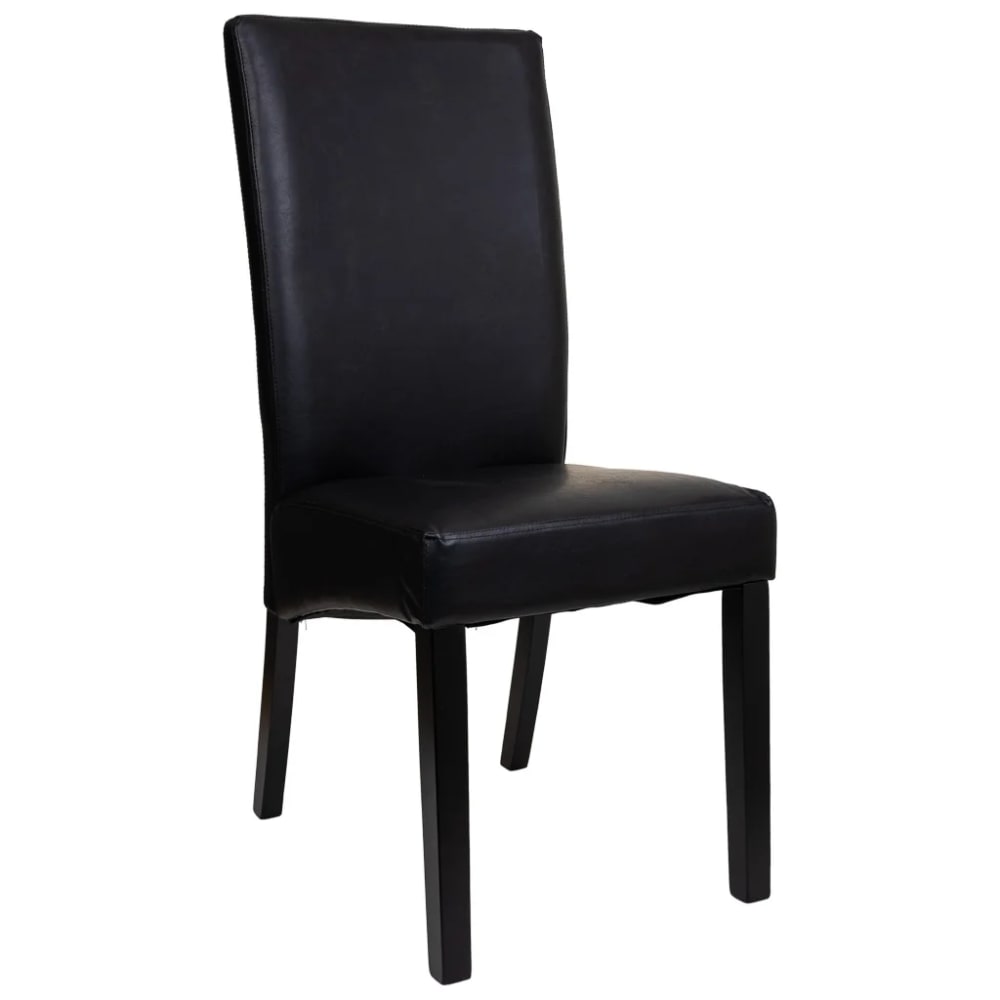 Chaise De Salle À Manger Alexandra House Living Noir 48 X 102 X 49 Cm