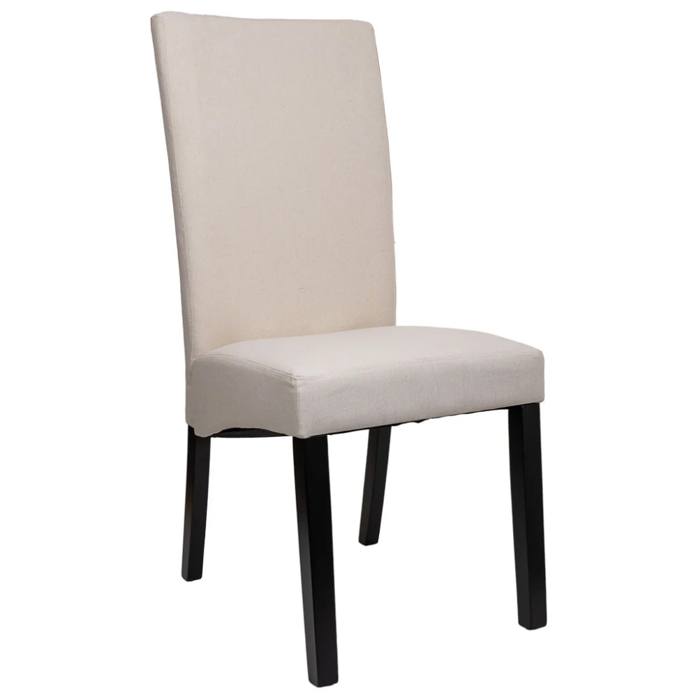 Chaise De Salle À Manger Alexandra House Living Crème 48 X 102 X 49 Cm