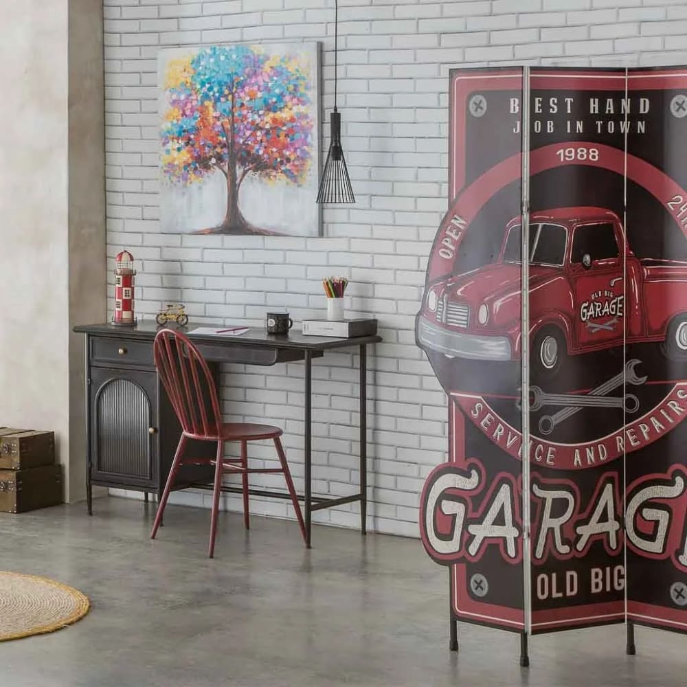 Paravent Alexandra House Living 180 X 120 X 2 Cm Camionnette