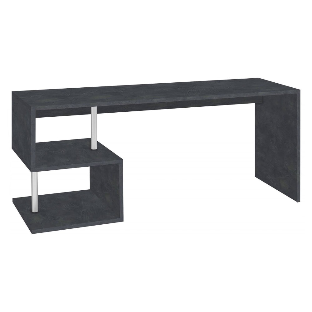 Bureau,effet Bois,ardoise,180x60h78 Cm