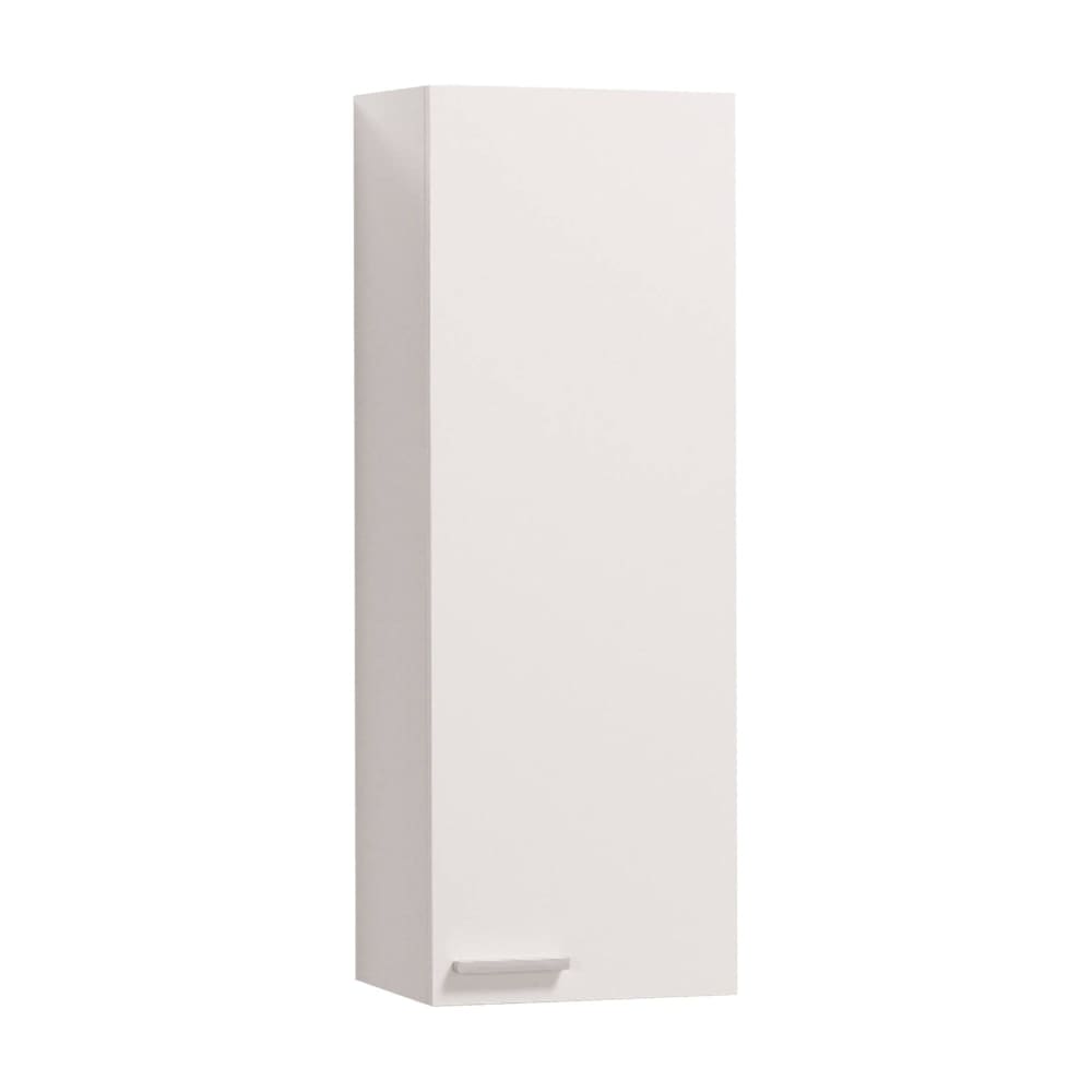 Meuble Suspendu Alcott, Modulable 30x85h cm Blanc Brillant