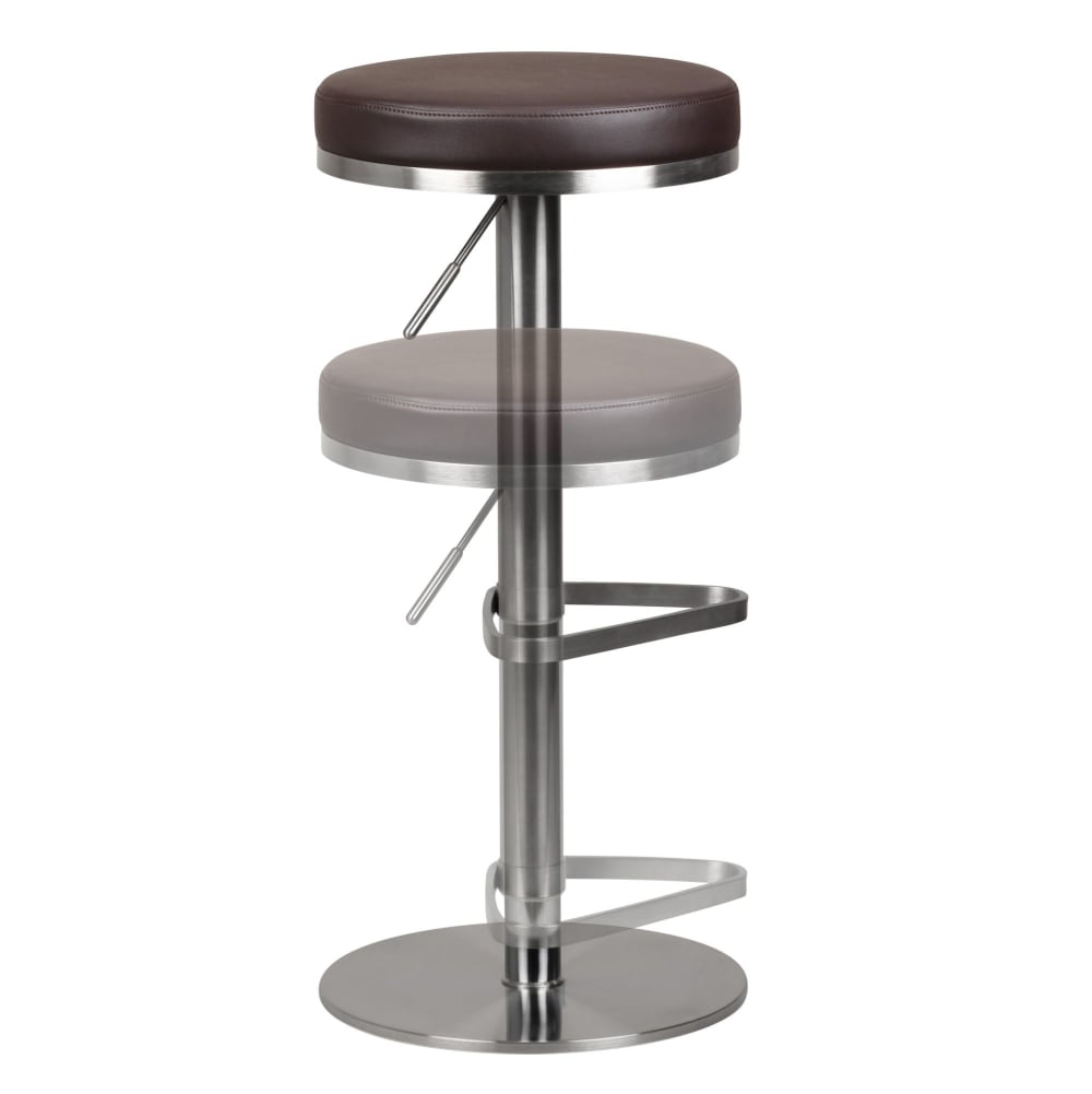 Finebuy Tabouret De Bar Reglable 57 - 82 Cm Chaise De Bar Tabouret Bistro Métal