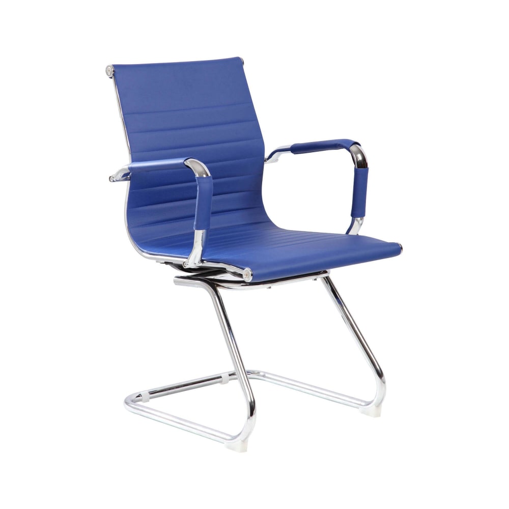 Chaise De Bureau,bleu,62x54h89 Cm