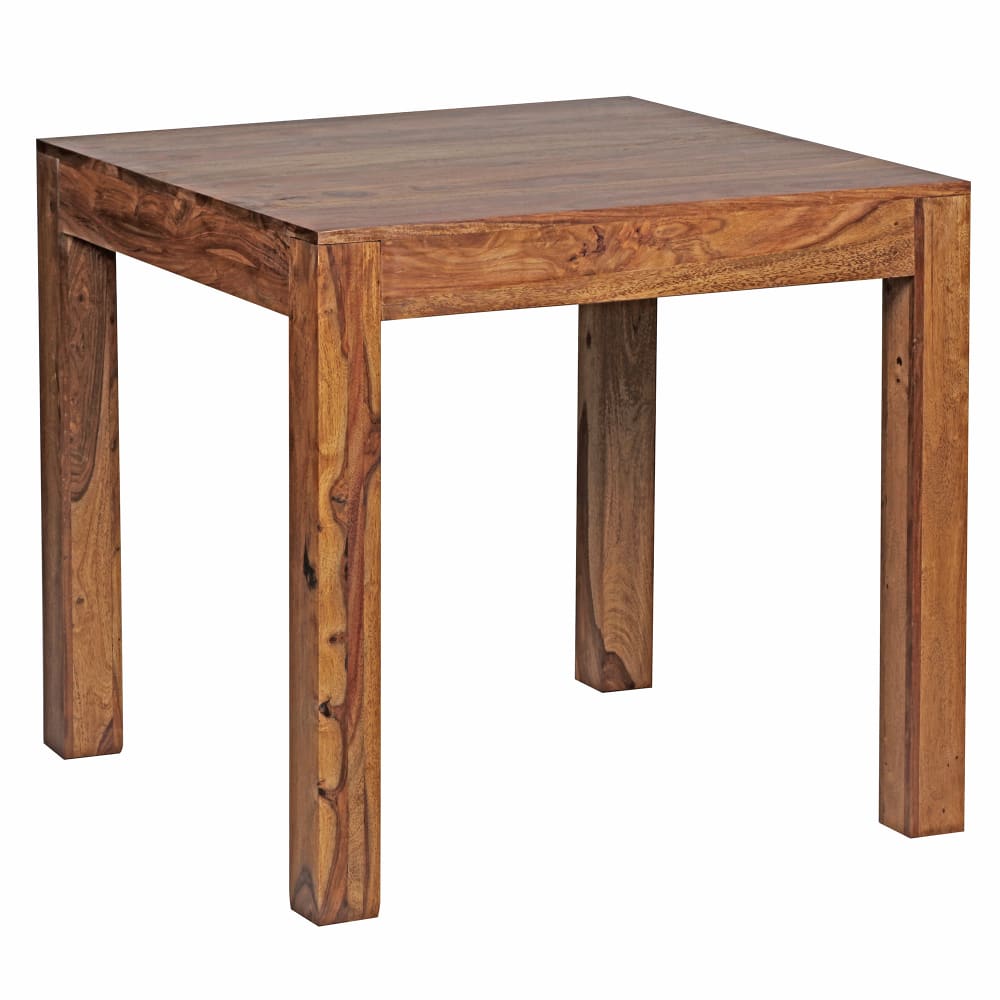 Table de salle à manger Bois Massif Table de Cuisine Sheesham Petit FineBuy