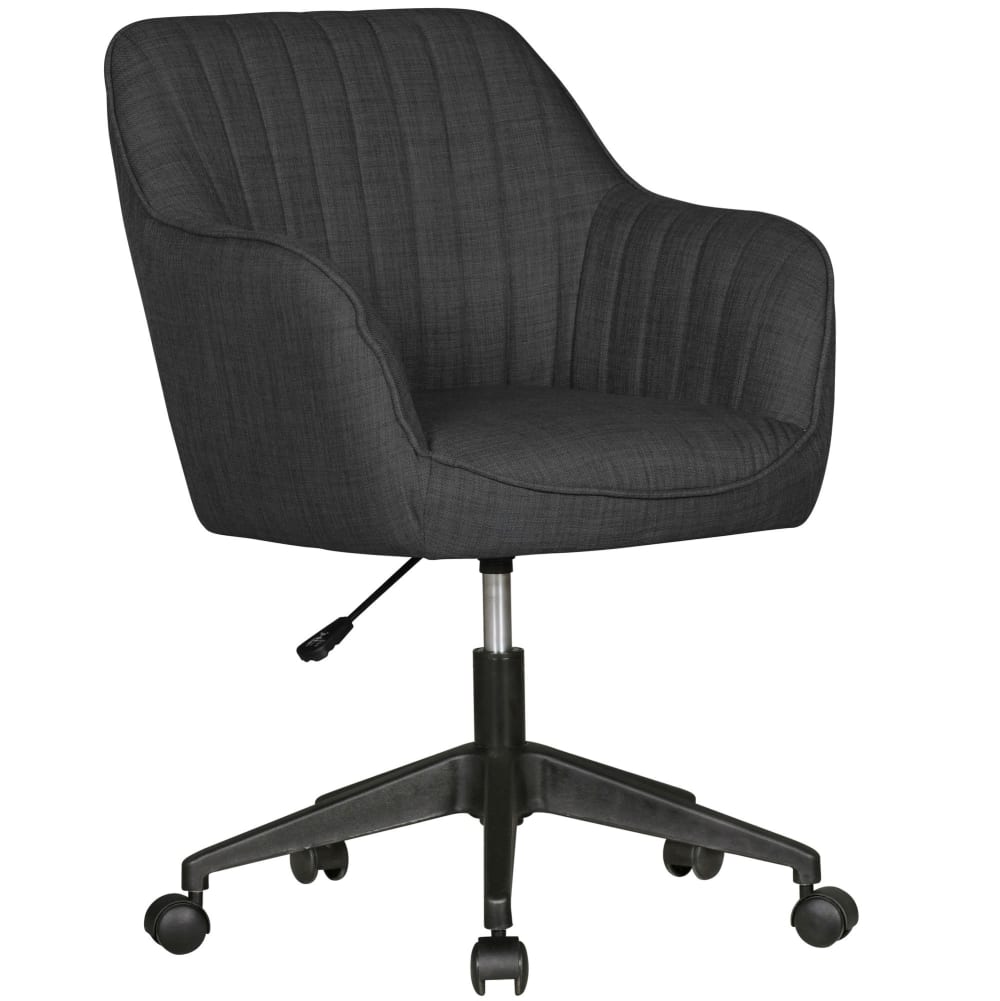 Finebuy Chaise De Bureau 85 - 90 Cm Tissu Fauteuil Pivotant Chaise Coquille