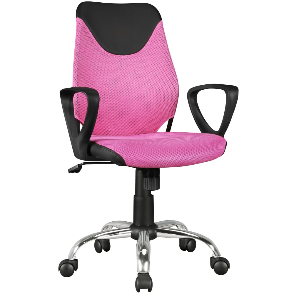 Finebuy Chaise De Bureau Enfant Chaise Pivotante Tissu Fauteuil Ergonomique