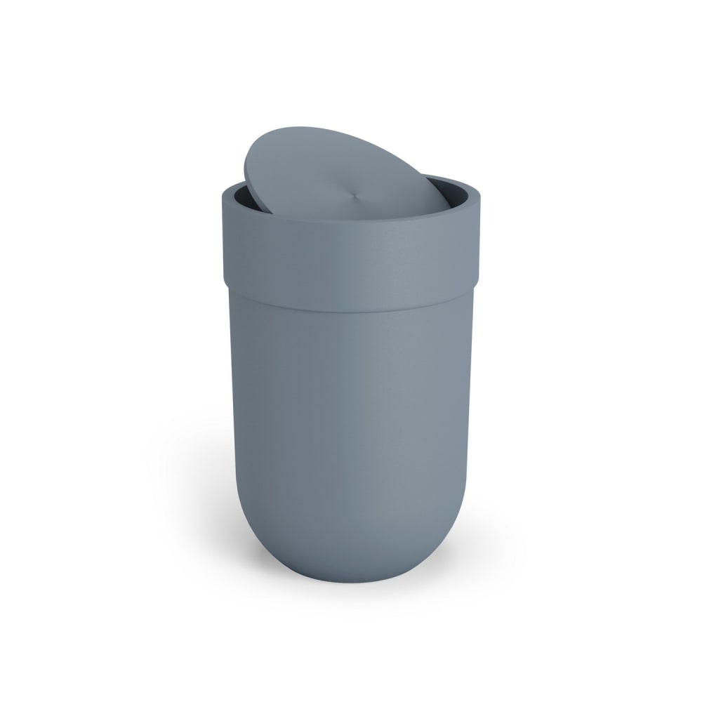 Poubelle de salle de bain avec couvercle rotatif 6 litres touch