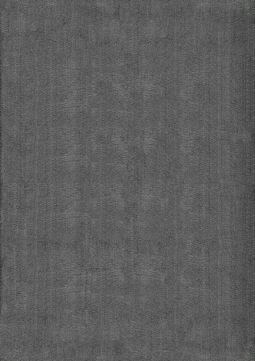 Tapis lavable et antidérapant, uni, anthracite, 120 x 160 cm