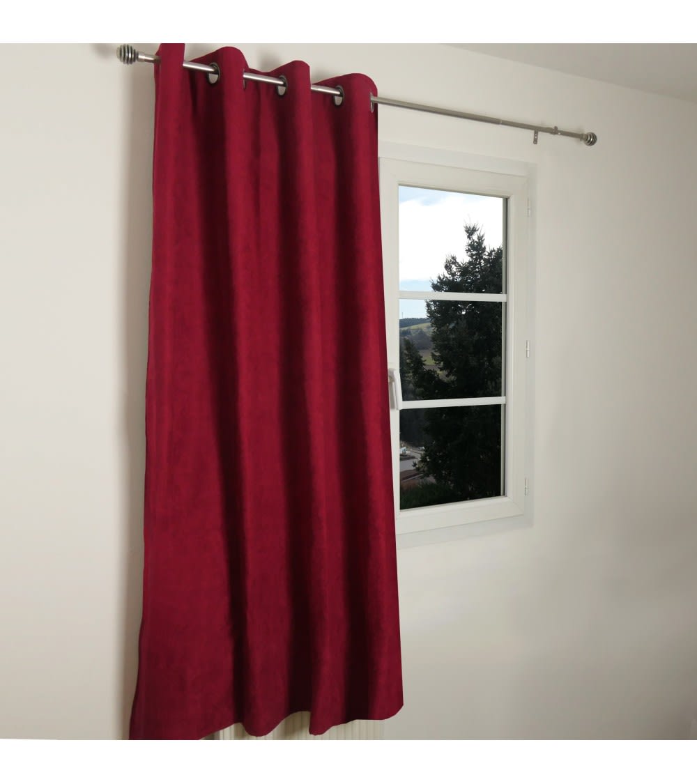OTTAWA - Rideau Thermique Occultant en Jacquard 140x180 cm