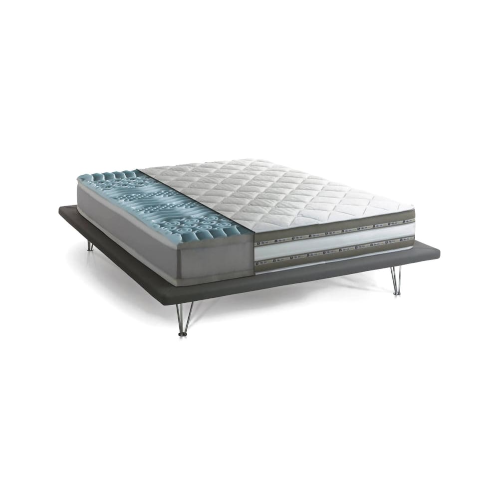 Matelas Double,blanc,190x140h27 Cm