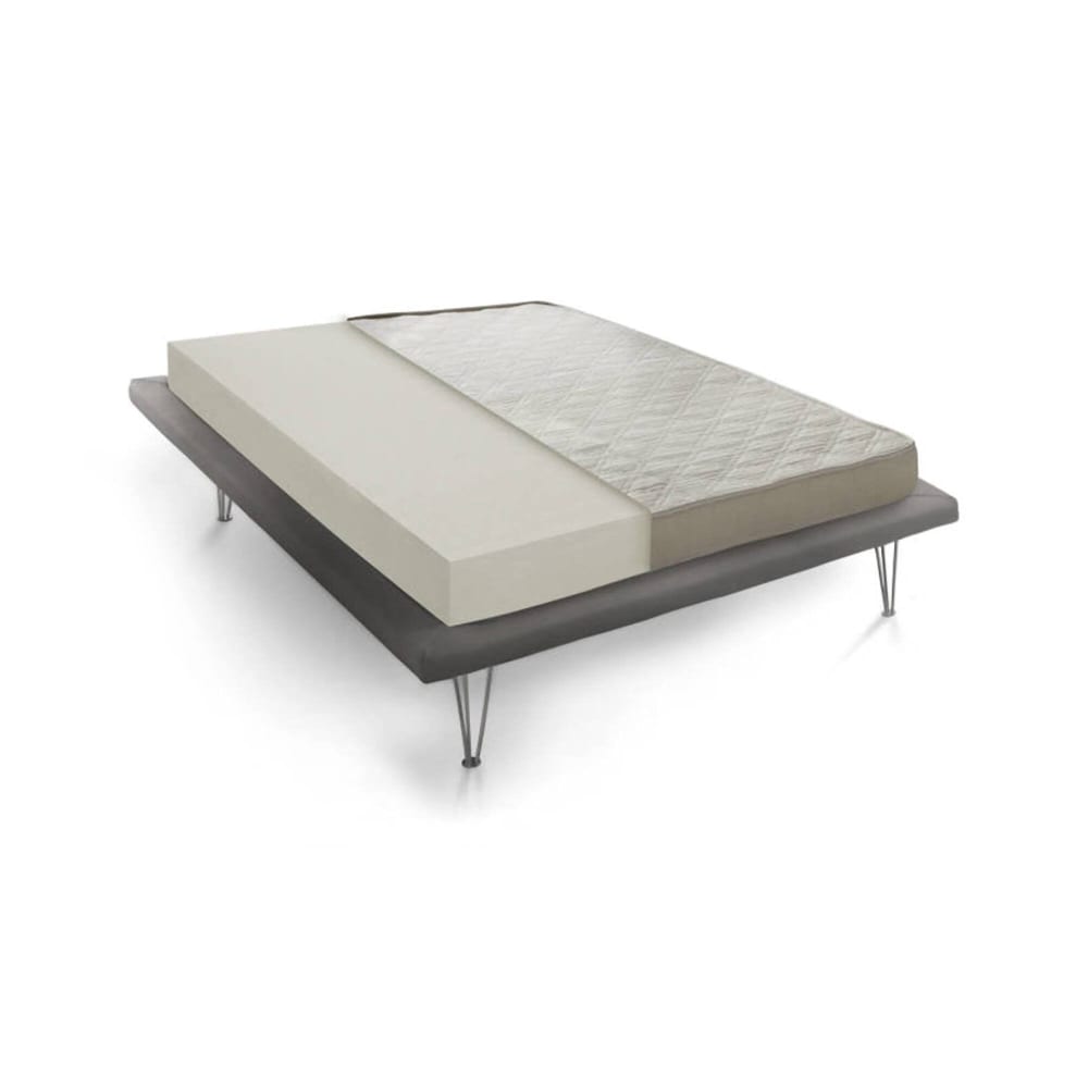 Matelas Mousse 120x190 Cm Talamo Italia Soutien Moelleux Épaisseur 14 Cm 7 Zones