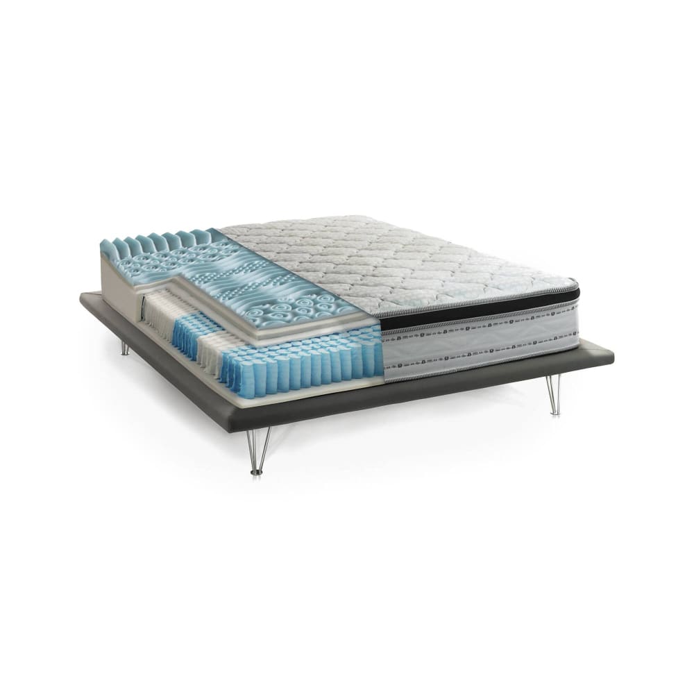 Matelas Double,blanc,200x160h27 Cm