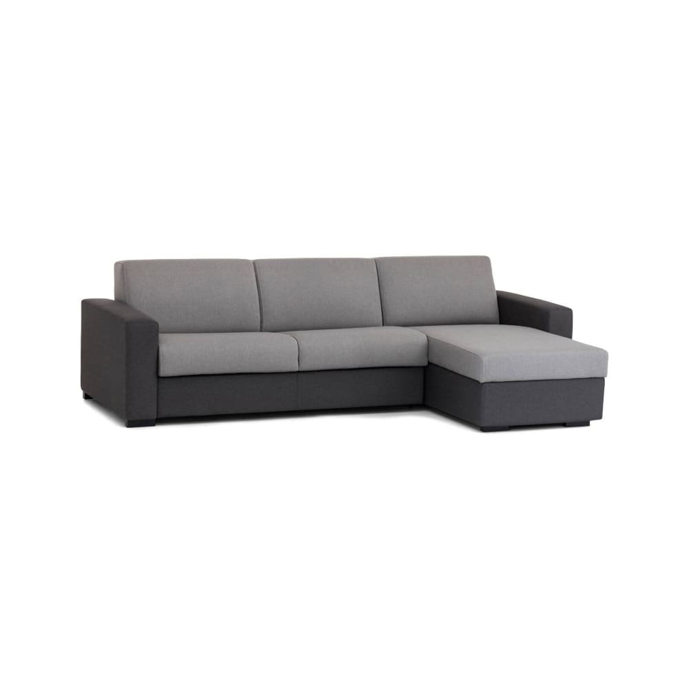 Canapé Fixe,en Tissu,gris, Anthracite,280x95h90 Cm