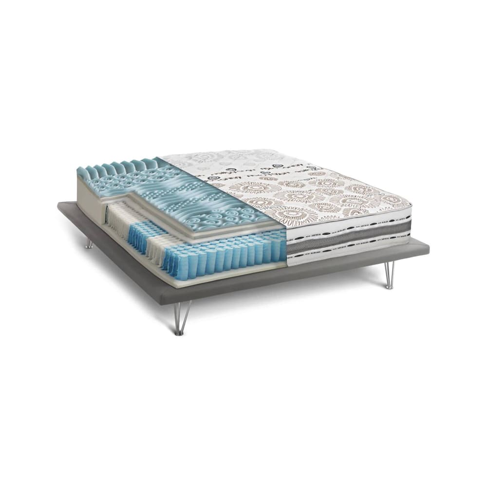 Matelas Double,blanc,200x160h25 Cm