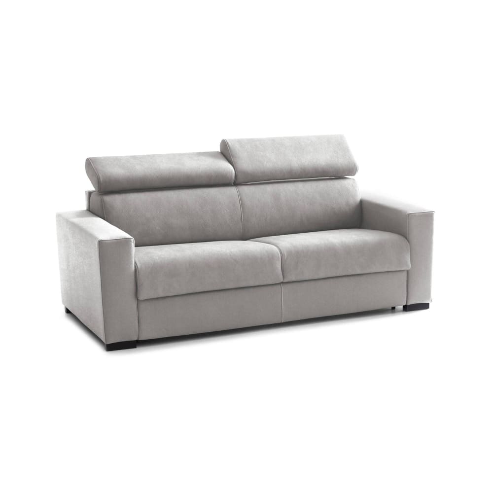 Canapé Lit,en Tissu,gris,200x95h85 Cm