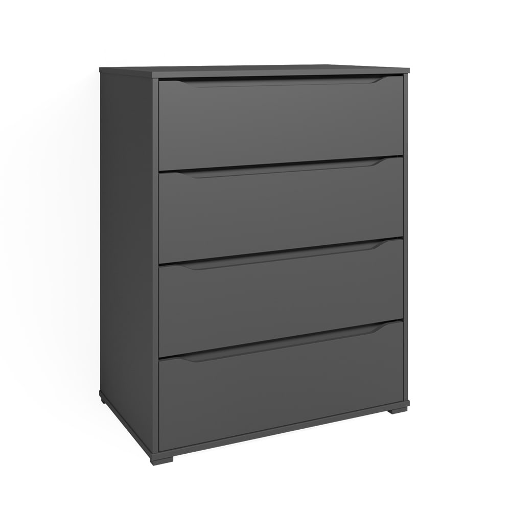 Vicco Sideboard Anthracite 48x101.6cm avec 4 tiroirs